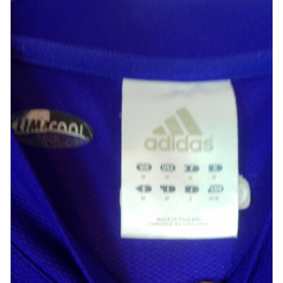 Adidas ClimaCool Men's Purple Grape Pullover Short Sleeve Tee Size Medium - Picture 3 of 7